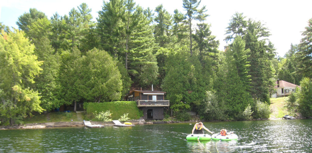 McGregor Lake Cottage view from the Lake